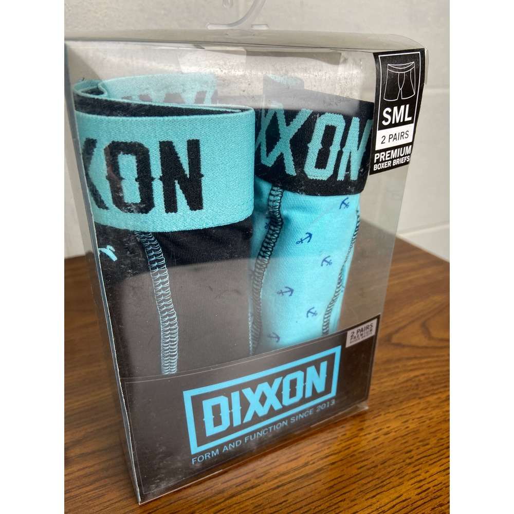 Dixxon‎ Boxer Briefs 2-Pack Premium Underwear Soft Stretch Small SMALL